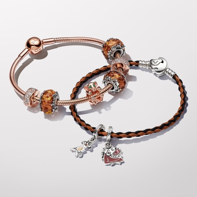 Pandora Disney Az oroszlánkirály Nala 14k aranyozott charm (783250C01)