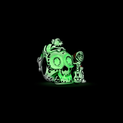 Pandora Disney Pixar Coco Dante és Miguel Halloweeni charm (792817C01)