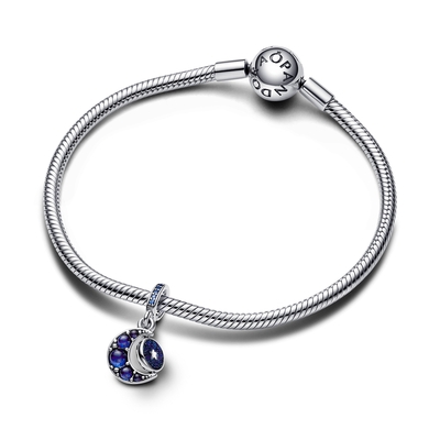 Pandora félhold függő charm (792979C01)