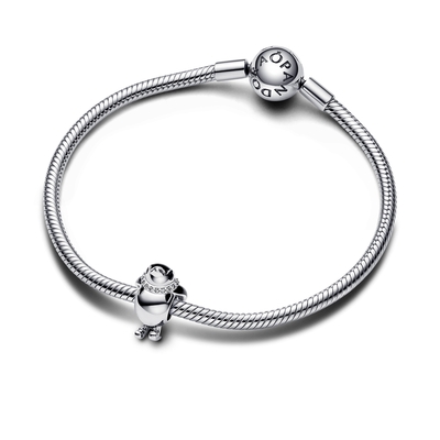 Pandora síelő pingvin charm (792988C01)