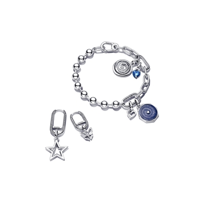 Pandora ME Szikrázó csillag függő charm (793032C01)