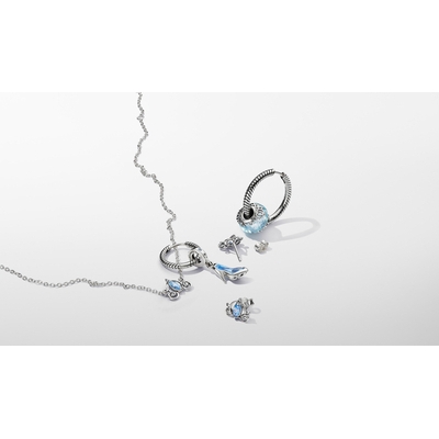 Pandora Disney Hamupipőke muránói üveg charm (793073C00)