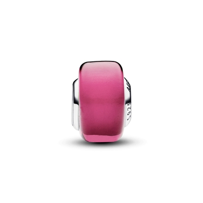 Pandora pink mini muránói üveg charm (793107C00)