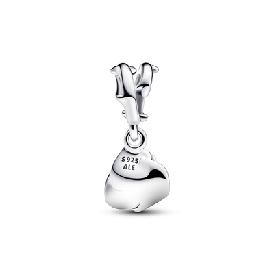 Pandora virágzó rózsa függő charm (793213C00)