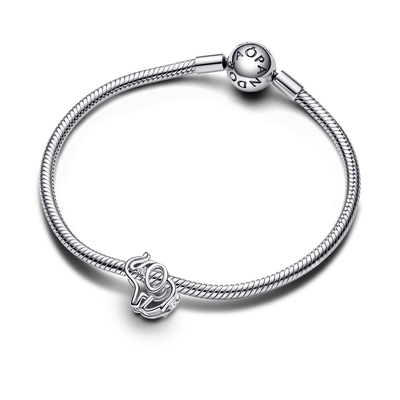 Pandora nyitott elefánt charm (793345C01)