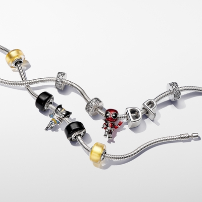 Pandora Marvel Rozsomák charm (793359C01)