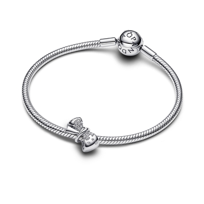 Pandora Szikrázó masni charm (793442C01)