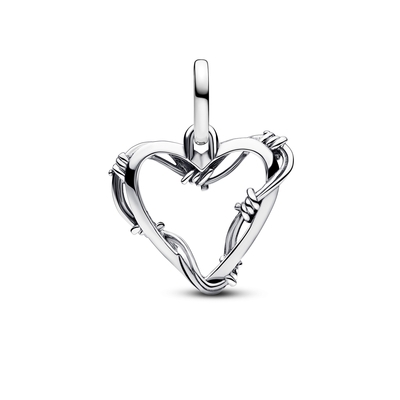 Pandora Szögesdrót szív medál charm (793449C00)