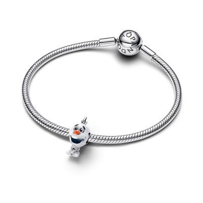 Pandora Disney "Jégvarázs Olaf" charm UV gyantával (793978C01)