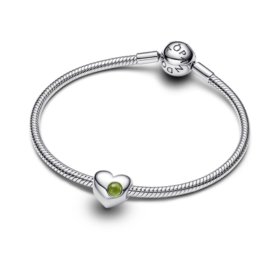 Pandora gravírozható szív charm (794161C08)