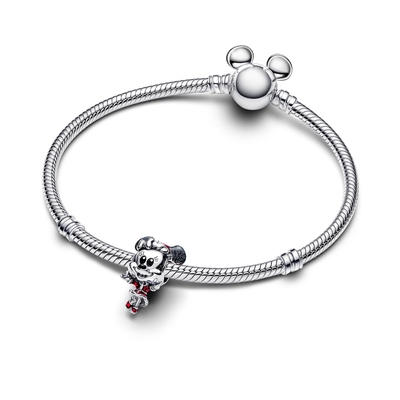 Pandora Karácsonyi Disney Minnie egér charm (794218C01)