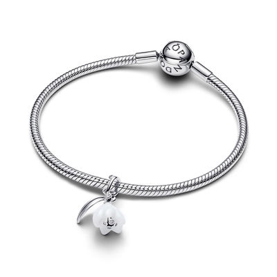 Pandora Hóvirág muránói üveg charm (794239C01)