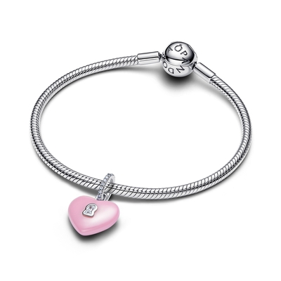 Pandora Szív alakú lakat charm (794424C01)