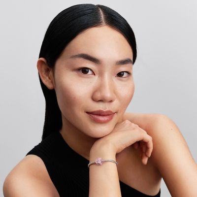 Pandora Szerelem kocka Muránói üveg charm (794433C01)