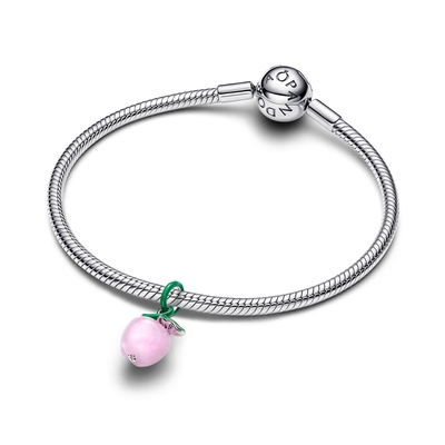Pandora rózsaszín Murano alma függő charm (794485C01)