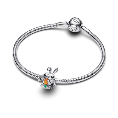 Pandora Disney Stitch húsvéti nyuszi charm (794498C01)