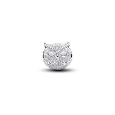 Pandora Texturált Bagoly mini charm (794525C00)