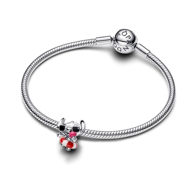 Pandora Disney Stitch Nyári szórakozás charm (794642C01) Pandora Disney Stitch Nyári szórakozás charm (794642C01)