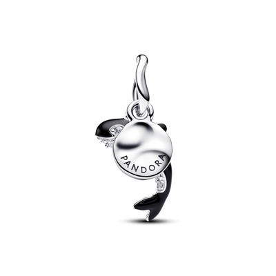 Pandora Kardszárnyú delfin (Orca) függő charm (794683C01)