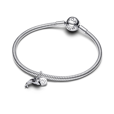 Pandora Kardszárnyú delfin (Orca) függő charm (794683C01)