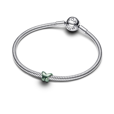 Pandora mini zöld Pillangó charm (794783C01)