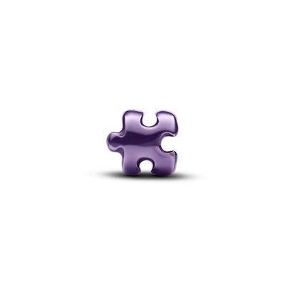 Pandora mini lila Puzzle charm (794816C02)