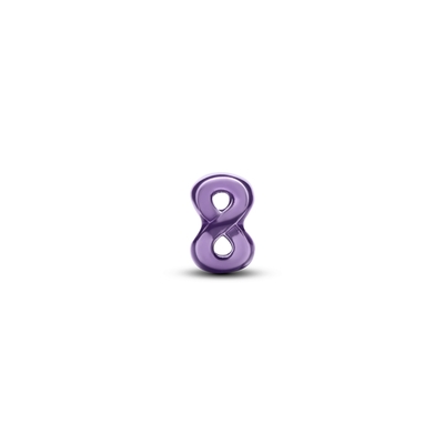 Pandora mini lila Végtelen charm (794909C01) Pandora mini lila Végtelen charm (794909C01)