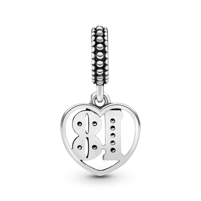 Pandora 18. születésnap függő charm (797262CZ)