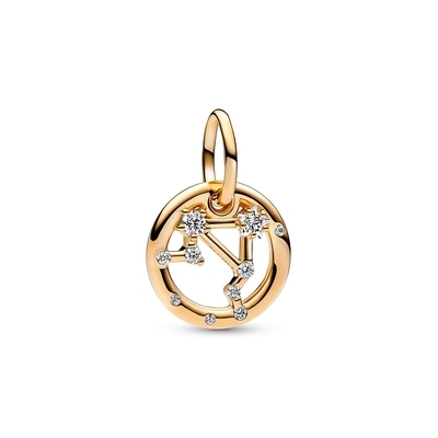 Pandora Mérleg csillagjegy 14k aranyozott charm (762712C01)