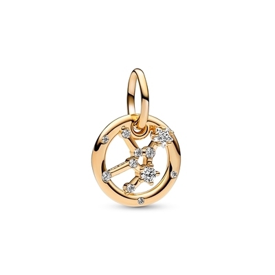 Pandora Szűz csillagjegy 14k aranyozott charm (762715C01)