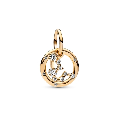 Pandora Vízöntő csillagjegy 14k aranyozott charm (762717C01)