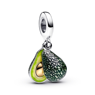 Pandora Avokádó dupla függő charm (763405C01)