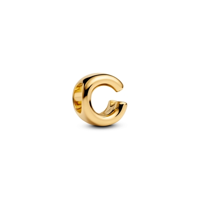 Pandora 14K aranyozott "C" betű charm (763949C00)