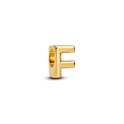 Pandora 14K aranyozott "F" betű charm (763952C00)