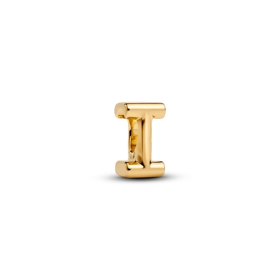 Pandora 14K aranyozott "I" betű charm (763955C00)
