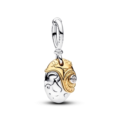 Pandora Disney Vaiana (Moana) Te Fiti szíve gyémánttal függő charm (764385C01)
