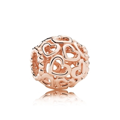 Pandora Tárd ki a szíved Rosé charm (780964)