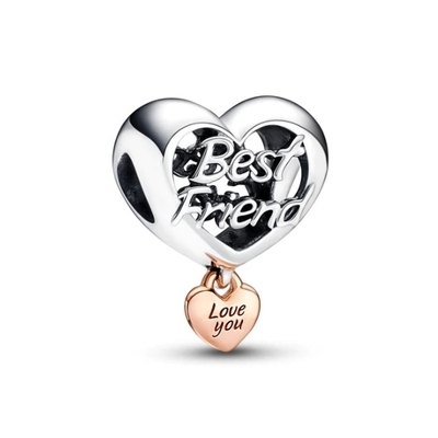 Pandora "Legjobb Barát" Szív charm (782243C00)