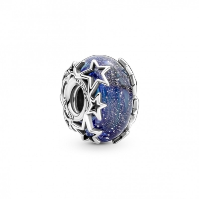 Pandora Kék Galaxy és Muranoi üveg charm (790015C00)