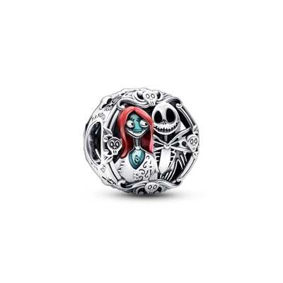 Pandora Disney - Karácsonyi lidércnyomás Jack & Sally charm (792292C01)