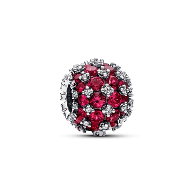 Pandora szikrázó pavé pink charm (792630C03)