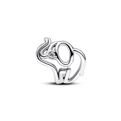 Pandora nyitott elefánt charm (793345C01)