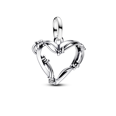 Pandora Szögesdrót szív medál charm (793449C00)