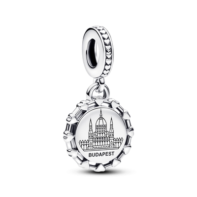 Pandora Gravírozható Magyar Parlament függő charm (793928C00_E005)