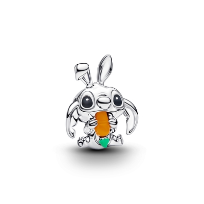 Pandora Disney Stitch húsvéti nyuszi charm (794498C01)