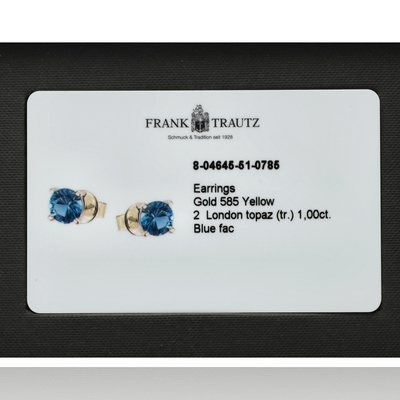 Frank Trautz arany fülbevaló (8-04645-51-0785)