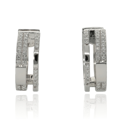 Frank Trautz fehér arany fülbevaló (8-09146-52-0089)