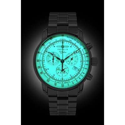 Zeppelin 100 Years Chronograph férfi óra (8680MB-3)