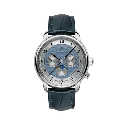 Zeppelin Friedrichshafen Moon Phase férfi óra (8536-3_3I)