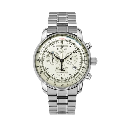 Zeppelin 100 Years Chronograph férfi óra (8680MB-3)